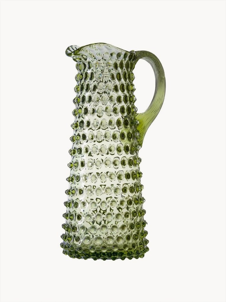 Caraffa in vetro soffiato Eiffel