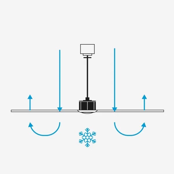 FARO 34361 - Ventilatore da soffitto OUTWOOD L marrone/bianco diametro 150 cm IP44 + TC