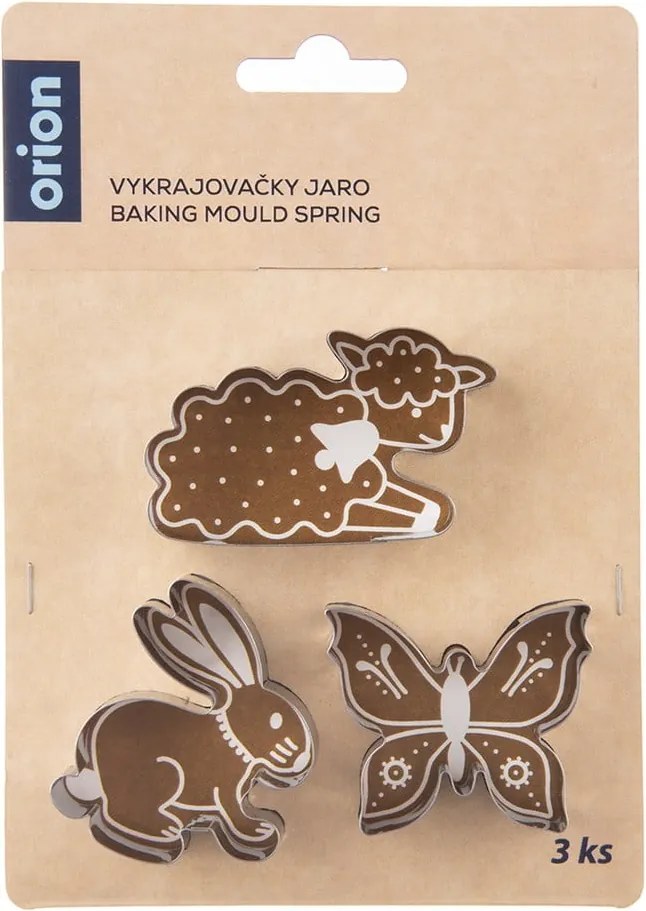 Set di stampi per biscotti a tema pasquale 3 pz – Orion