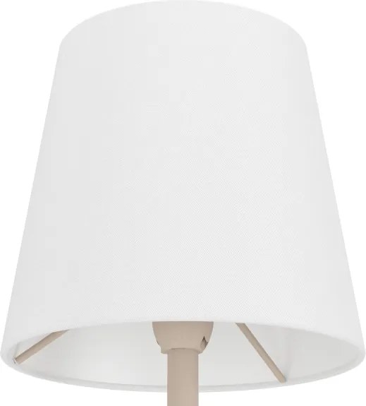 Eglo 901112 - Lampada a piantana FIORANA 1xE14/7,5W/230V crema/bianco