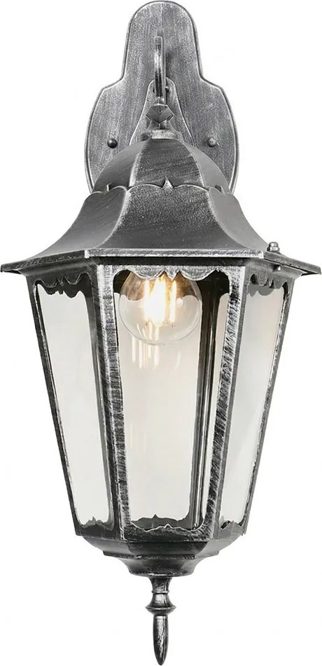 Applique da Esterno Vintage E27 IP54 Spazzolato - Serie Puccini B