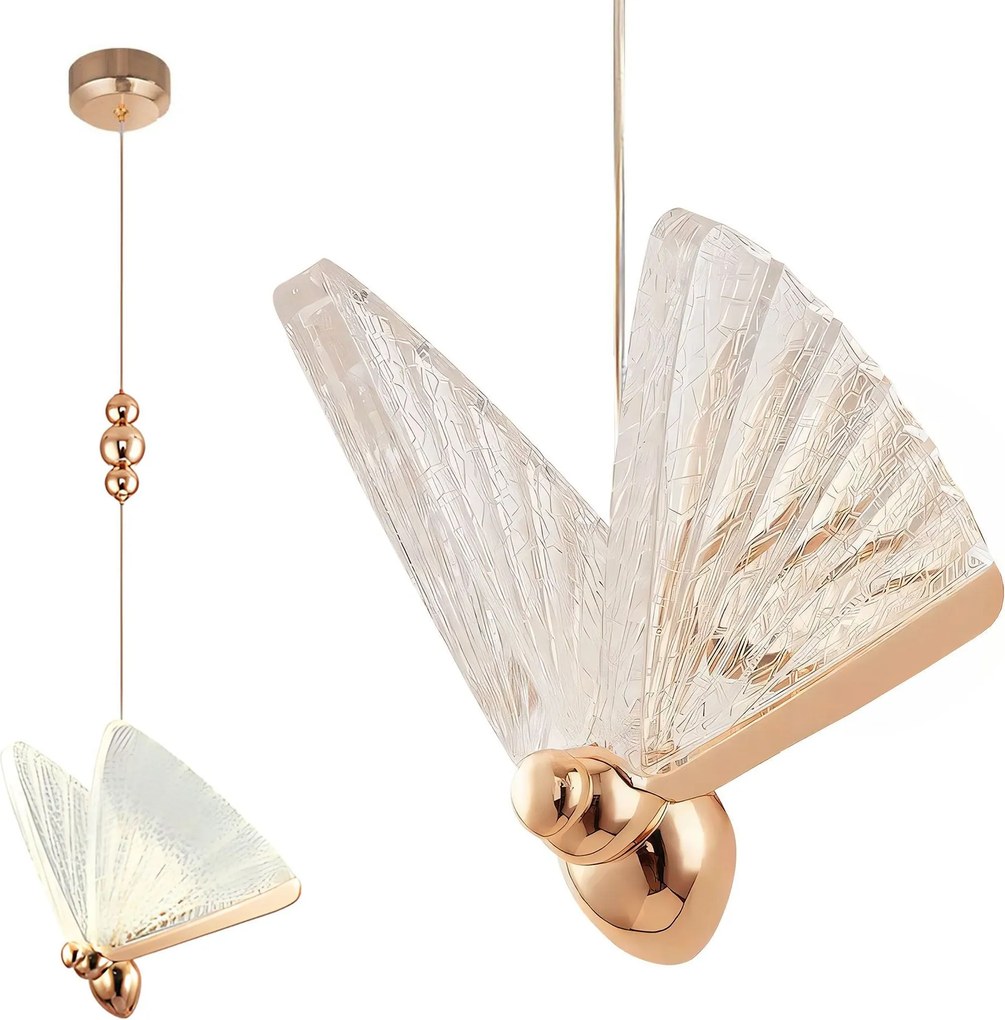 Lampada a sospensione LED LHJ105-1CP Gold