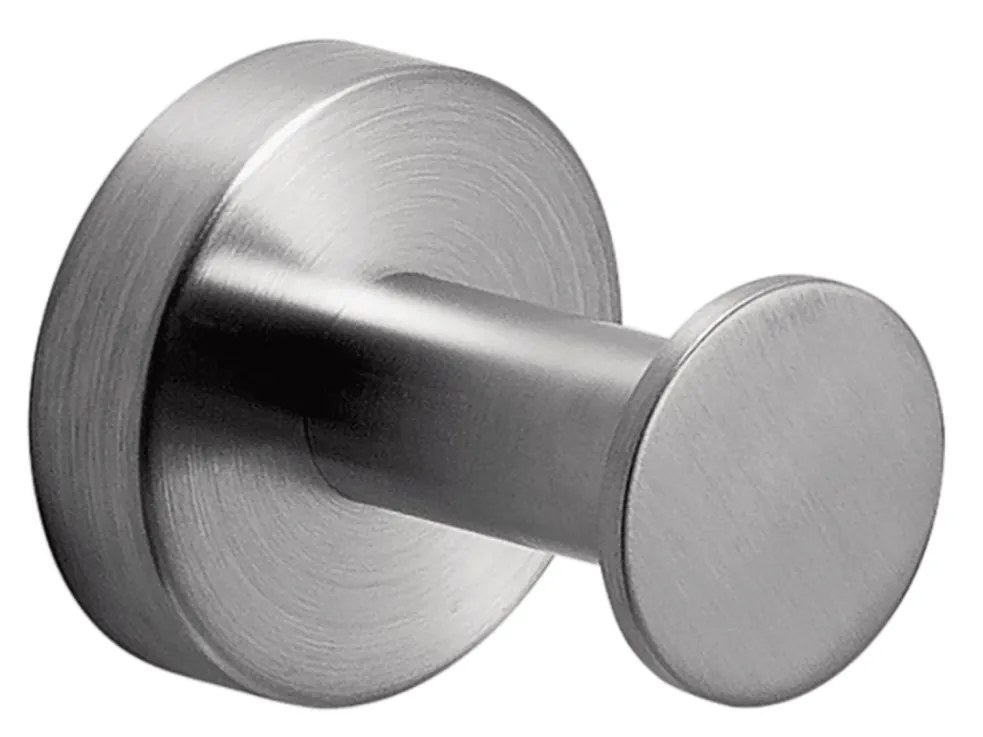 Appendiabiti a Parete Gedy "Project" Inox Spazzolato