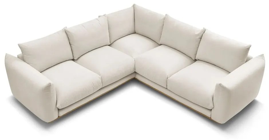 Divano angolare color crema Ernest – Bobochic Paris