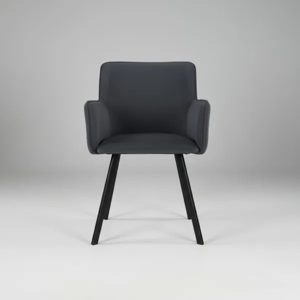 Sedia da pranzo AMELIA nero