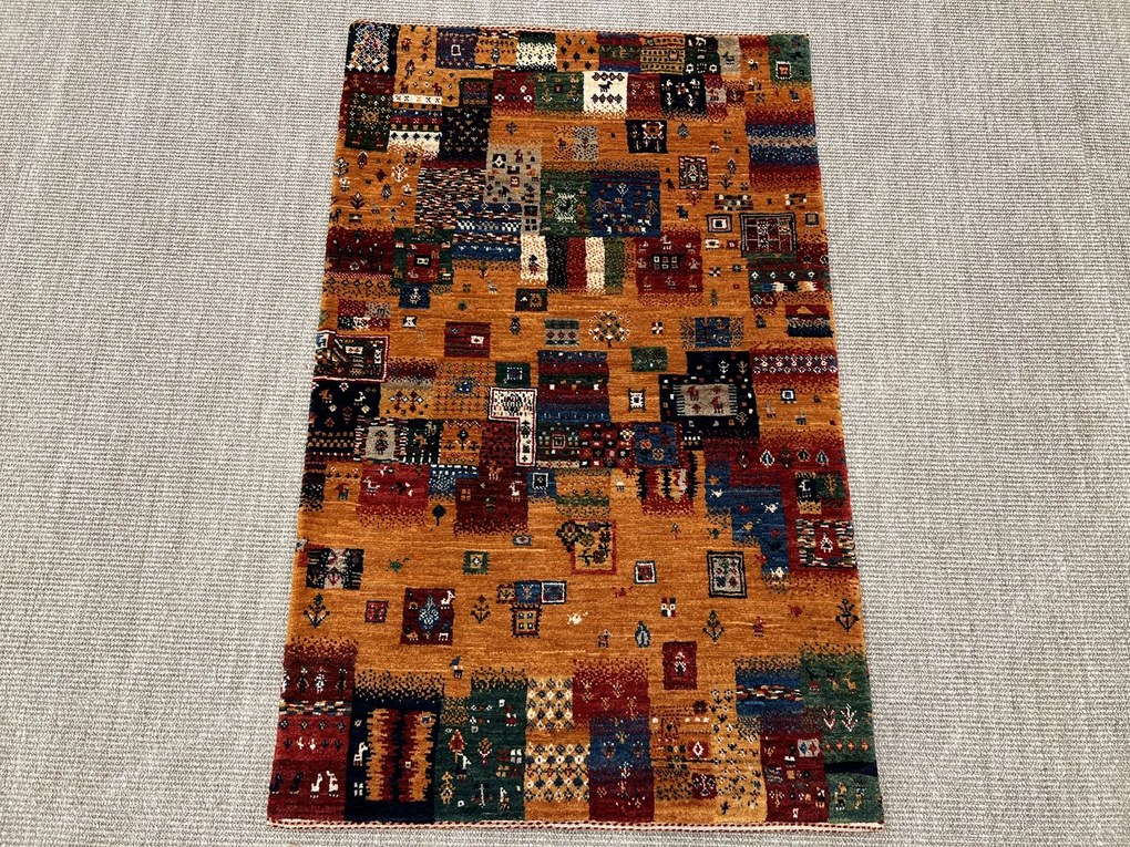 Loribaft Tappeto persiano 130x80 (Iran) Annodato A Mano