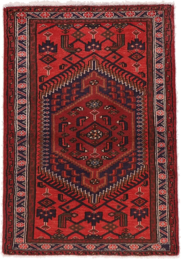 Hamedan Tappeto persiano 140 x 100 (Iran) Annodato A Mano