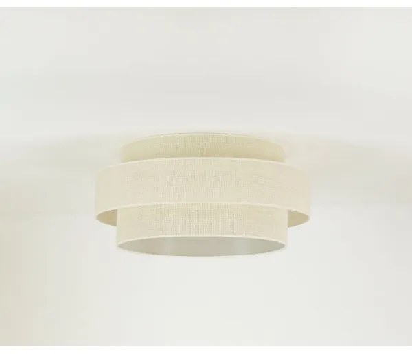 Brilagi - Plafoniera SPACE YUTE LED/12W/230V diametro 50 cm color crema