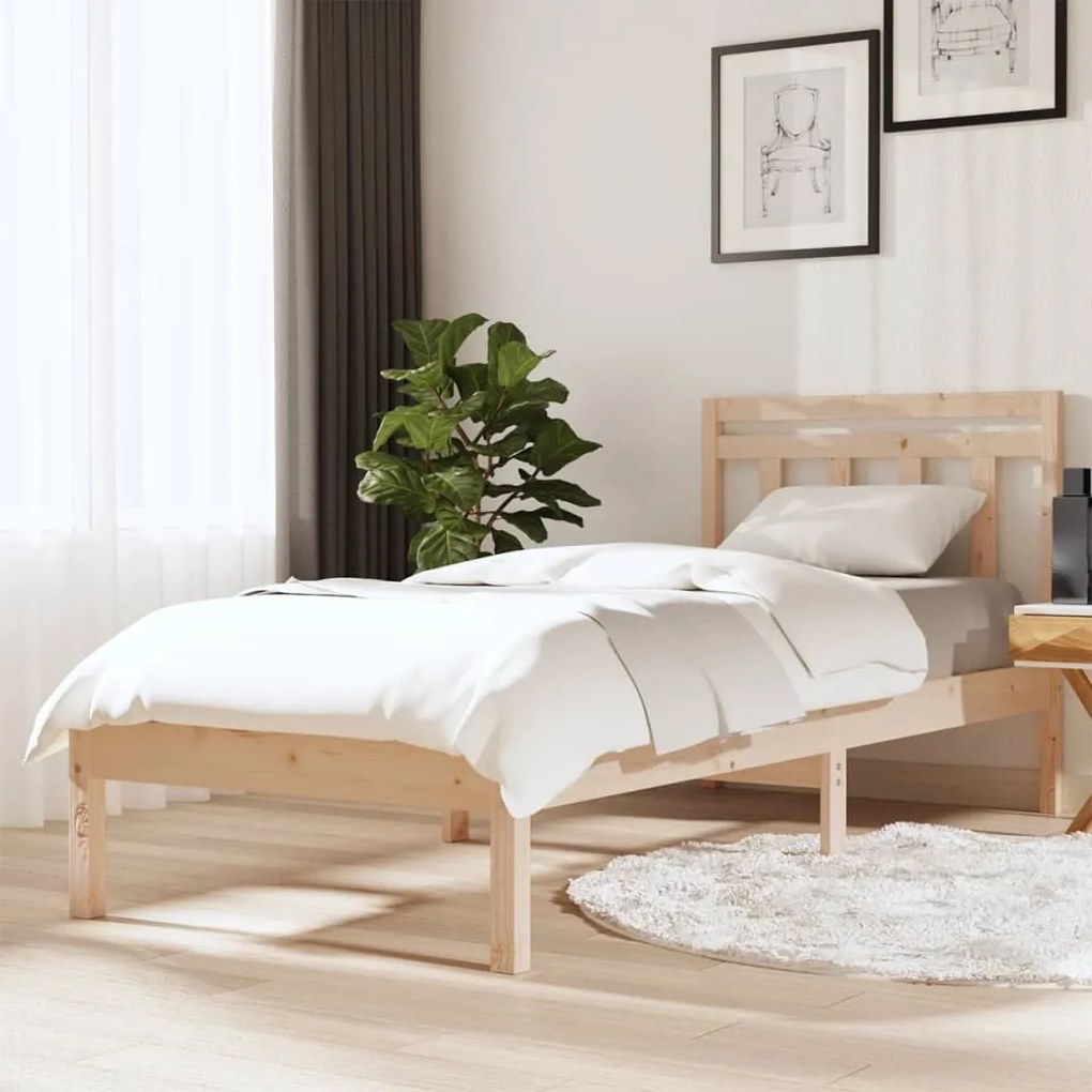 Giroletto 75x190 Cm Small Single İn Legno Massello /