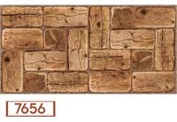 Pannelli 3D Rivestimento a parete in PVC effetto pietra, mosaico, legno Realistici e isolanti. - 7656 (mis.960x479mm)