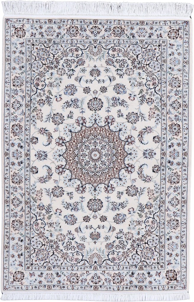 Nain Tappeto 110x160 (Iran) Annodato A Mano
