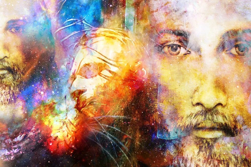 Quadro su tela – Onnipotente nello spazio cosmico