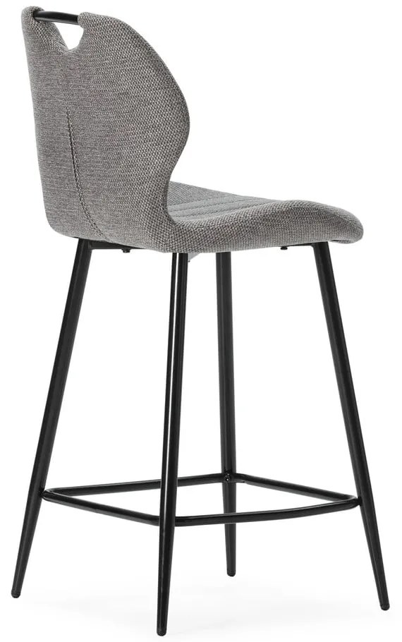 Set di 2 sgabelli da bar grigi (altezza seduta 65 cm) Muli - Marckeric