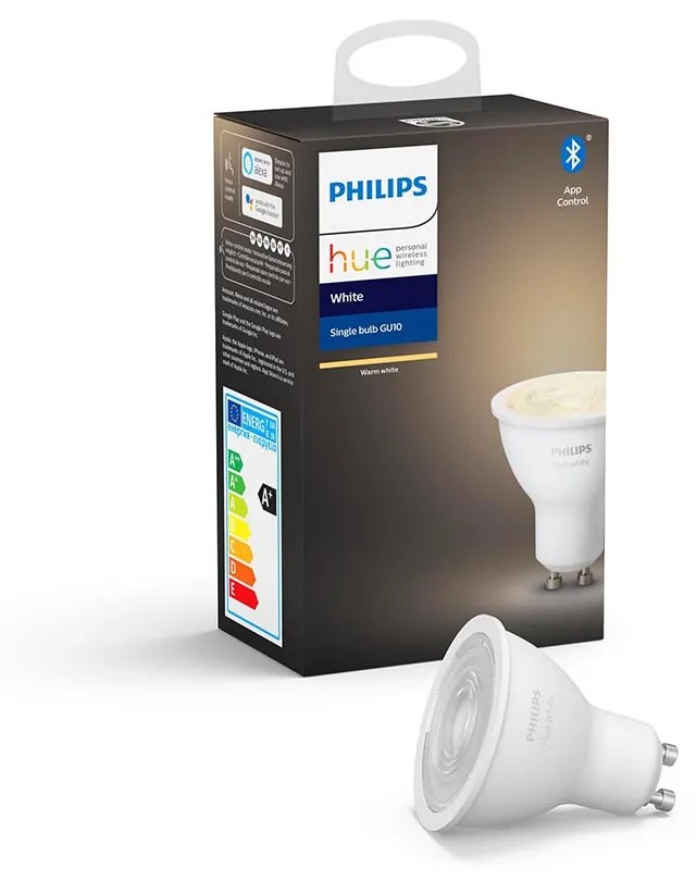 Philips Hue - Philips Hue White 6W Bluetooth GU10 Lampadina Philips Hue