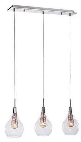 Azzardo AZ1689 - Lampadario a sospensione con filo ELEKTRA 3xG9/40W/230V