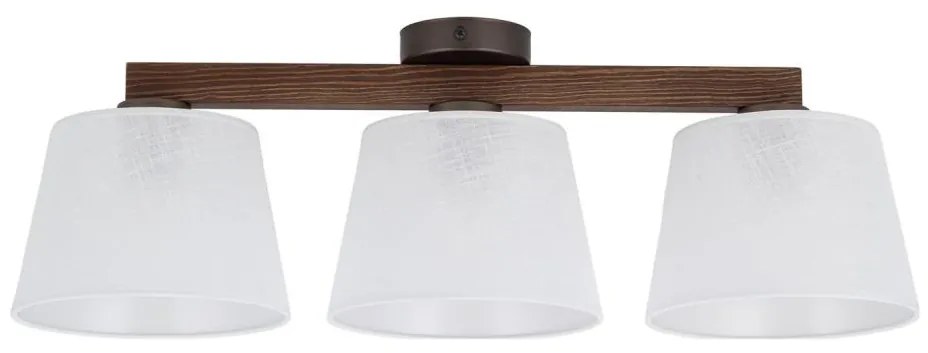 Brilagi - Lampadario a plafone LATTE 3xE27/15W/230V pino/bianco