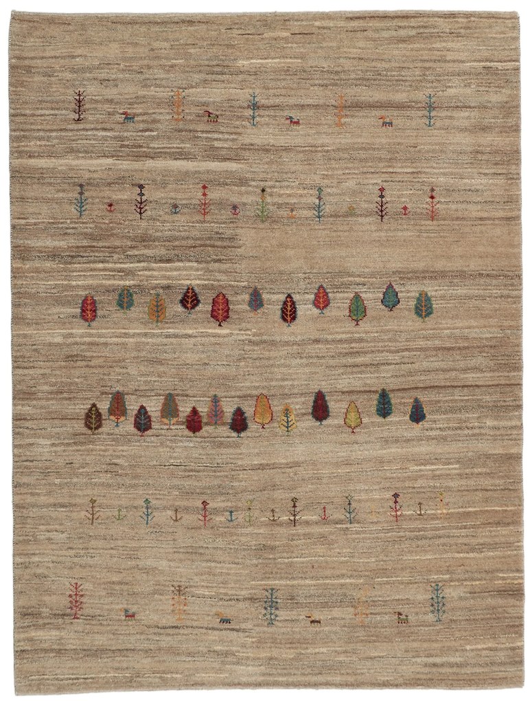 Gabbeh Tappeto 200x150 (Iran) Annodato A Mano