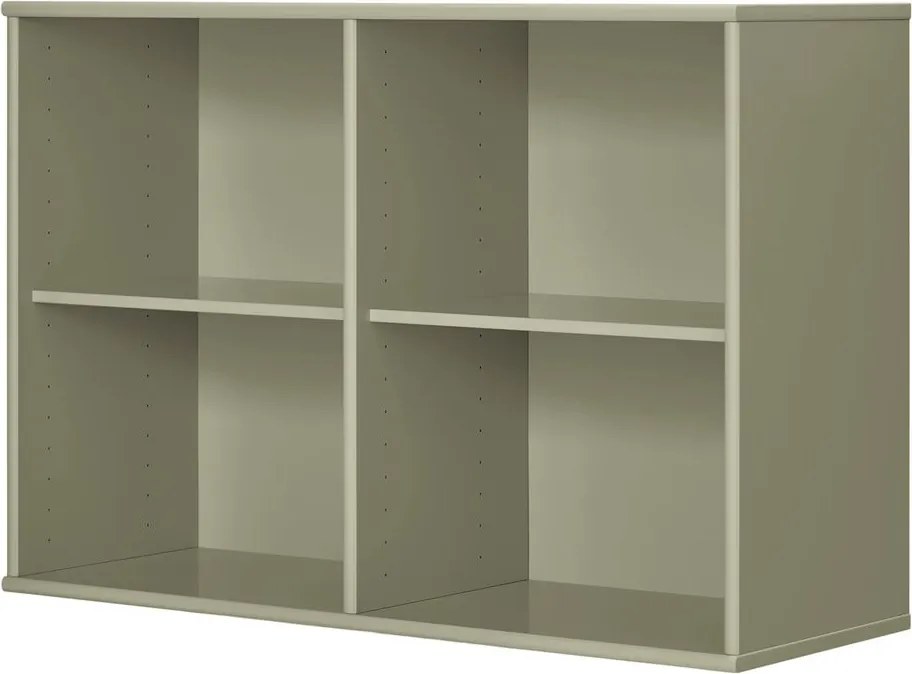 Libreria color kaki da appendere 89x61x32,5 cm Mistral – Hammel Furniture