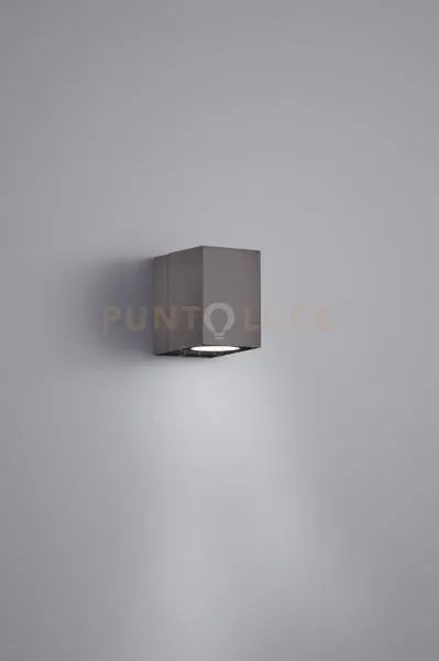 Tiber applique per esterni 3w 210 lm, 3.000 k led spot orientabile ...