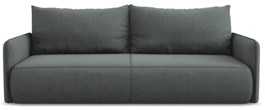 Divano grigio allungabile/con contenitore 216 cm Nanea – Makamii