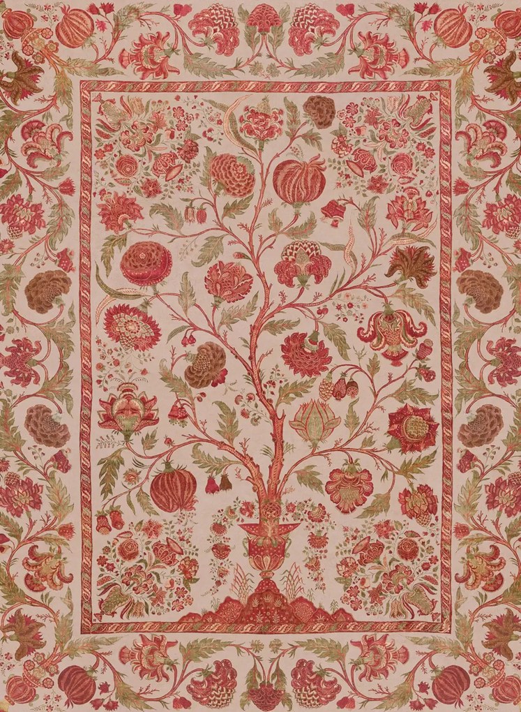 Eijffinger Carta da parati panoramica Tree of Life - Red