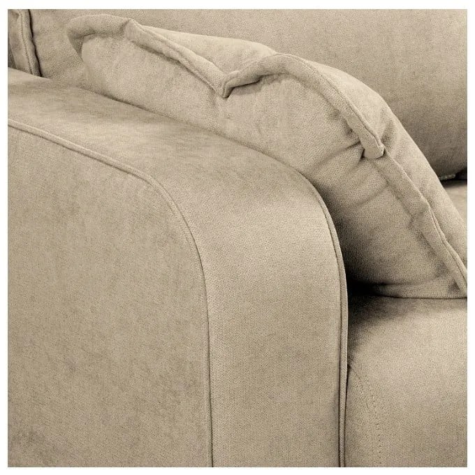 Divano angolare beige (angolo destro) Beata - Ropez