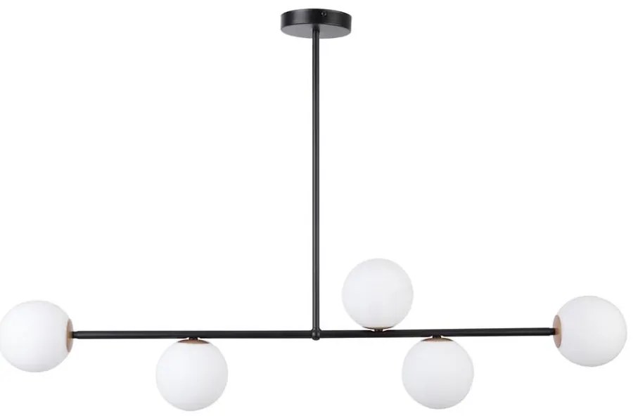 Lampadario su palo GAMA 5xG9/12W/230V nero