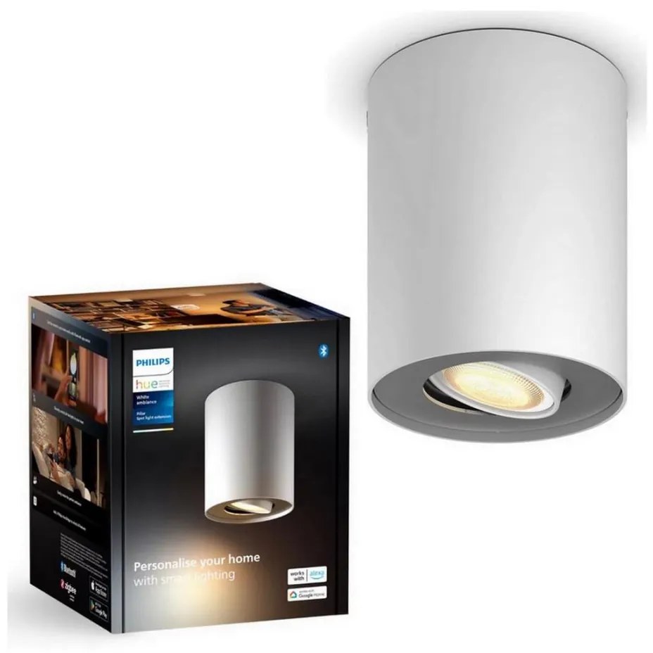 Philips - Faretto LED dimmerabile Hue PILLAR 1xGU10/4,2W/230V bianco