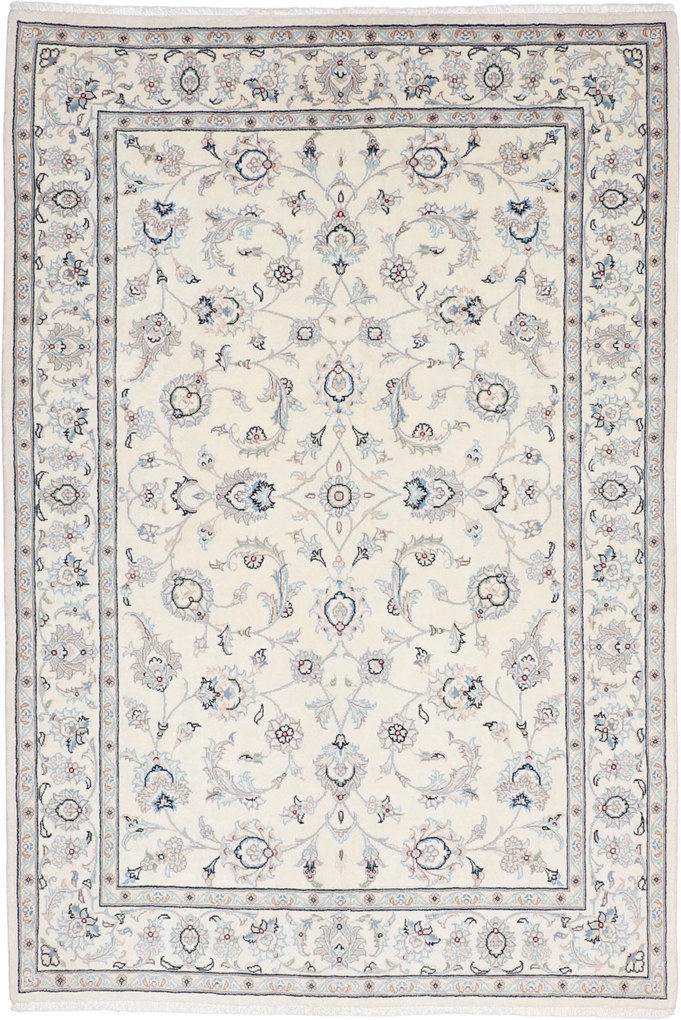 Nain Tappeto 210 x 140 (Iran) Annodato A Mano
