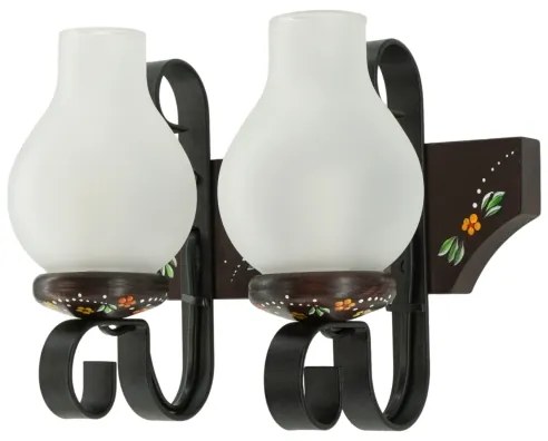 Brilagi - Applique QUEEN 2xE14/40W/230V faggio/wenge