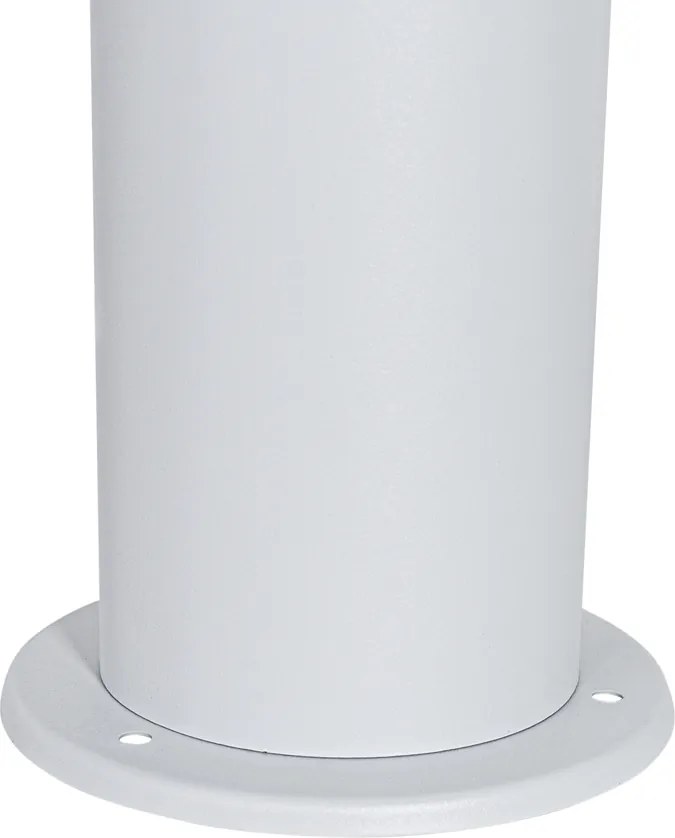 Lampada da esterno in piedi bianca con paralume opalino 30 cm IP44 - Odense