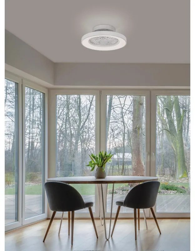 Ventilatore da soffitto Tibet WiFi bianco , D. 53 cm MANTRA