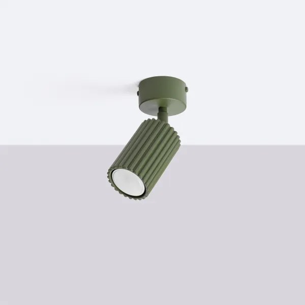 Brilagi - Faretto CRESTO 1xGU10/10W/230V verde