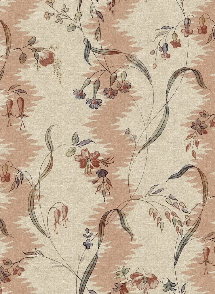 Sandberg Carta da parati panoramica Beatrice - Dusty Pink