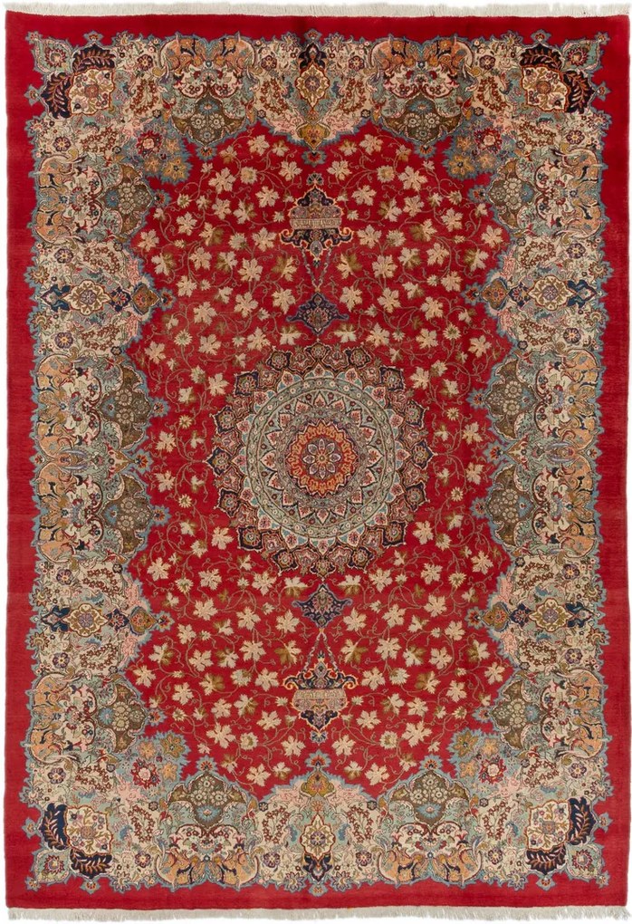 Kashan Tappeto persiano 400x280 (Iran) Annodato A Mano