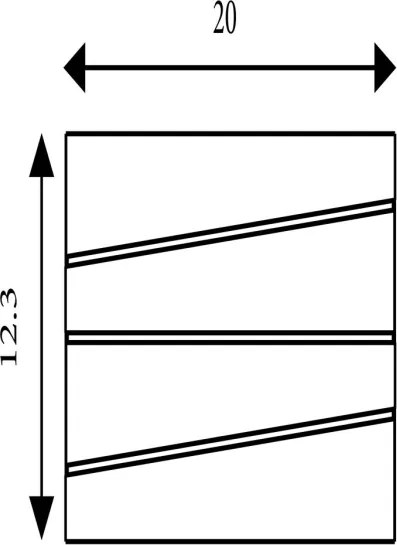 Searchlight 86410GO - Lampada da parete LED SECTION LED/18W/230V, finitura oro