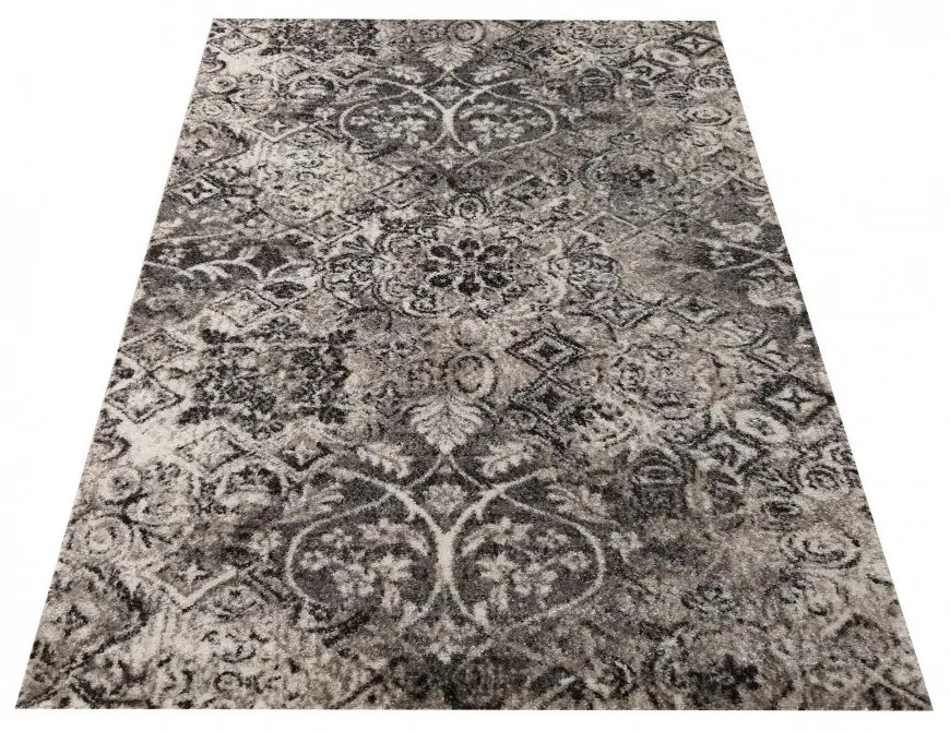 Lussuoso tappeto beige-marrone con finiture di qualità Larghezza: 160 cm | Lunghezza: 220 cm