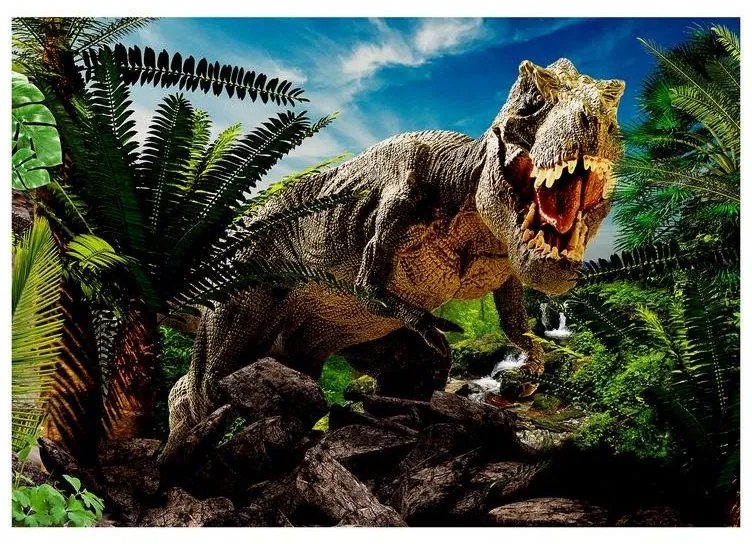 Fotomurale  Angry Tyrannosaur  Larghezza x Altezza Home decor 100x70