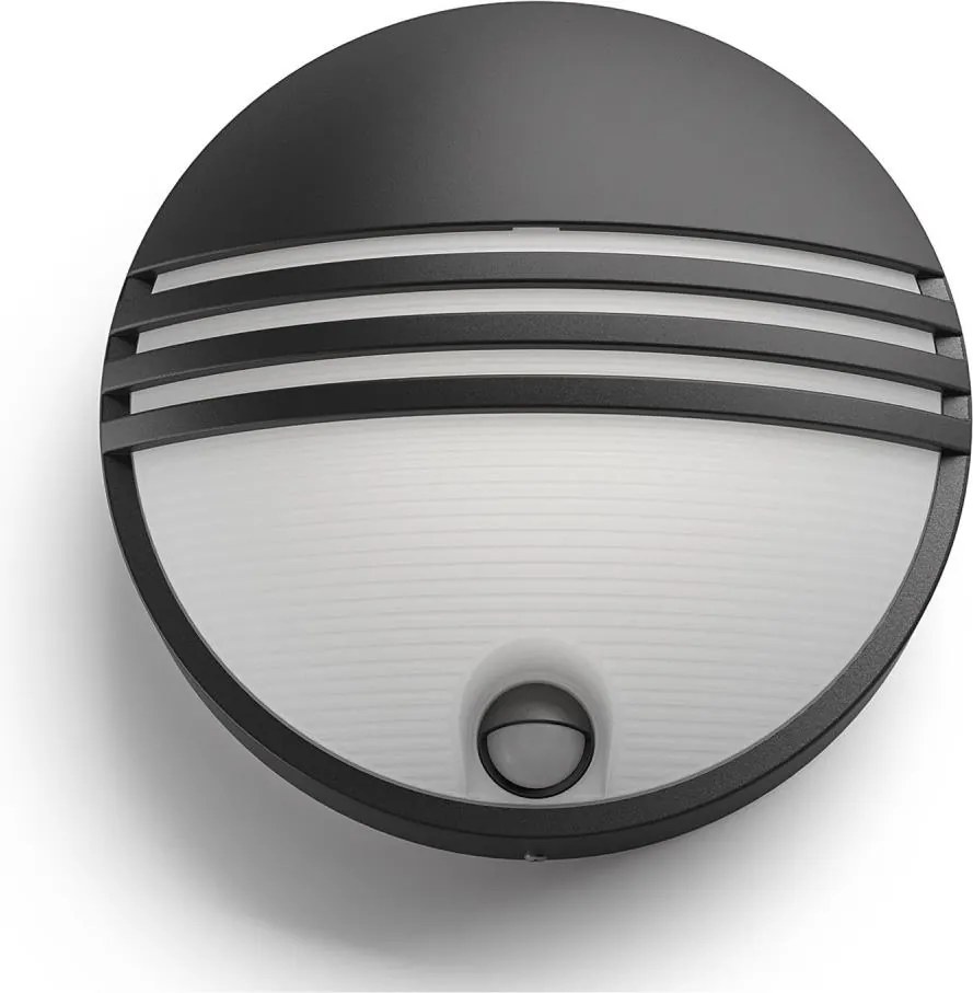 Philips 17297/30/16 - Lampada da esterno LED con sensore YARROW LED/6W/230V IP44