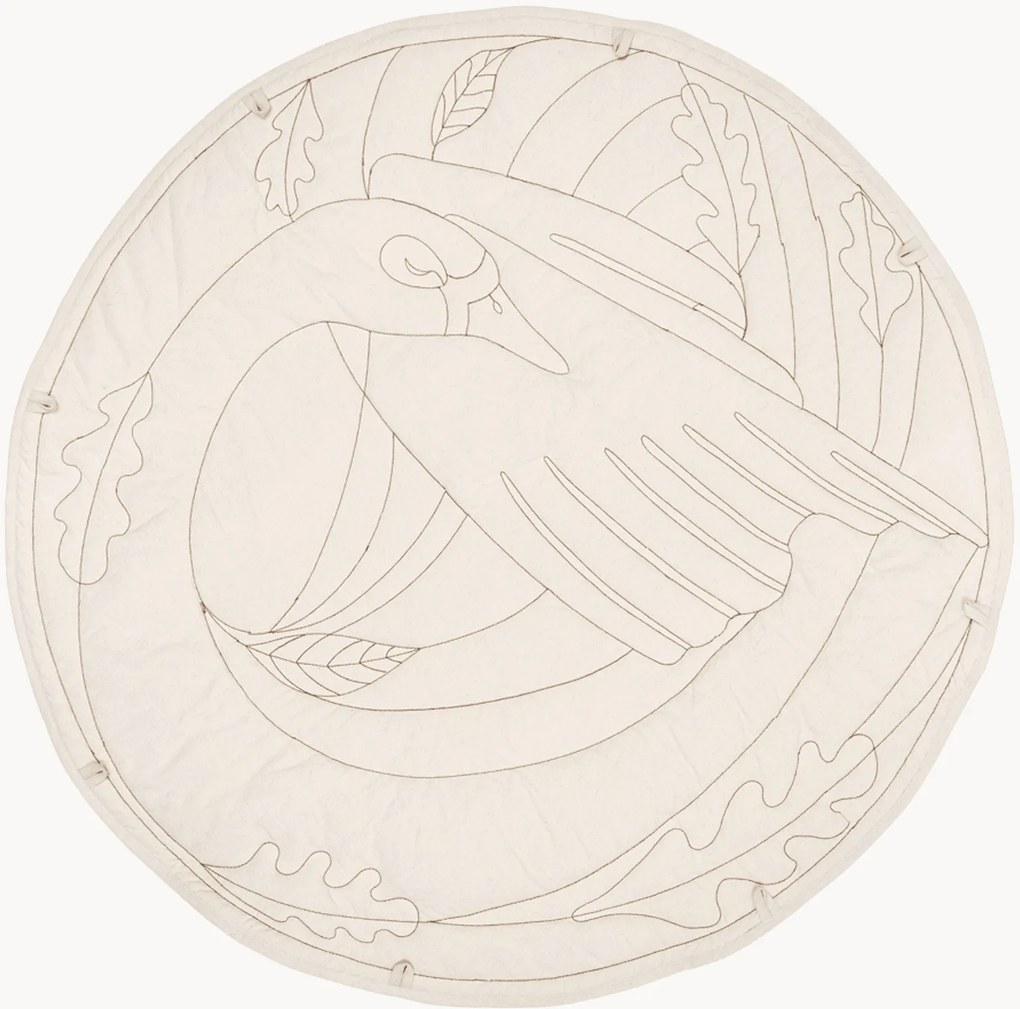 Tappetino da gioco in cotone Swan
