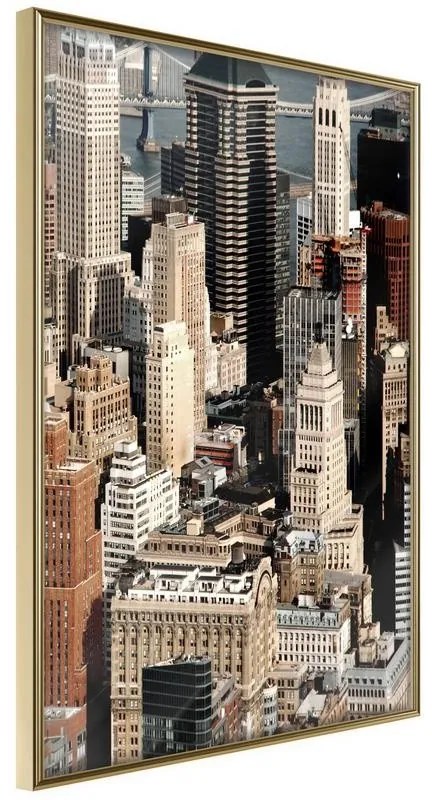 Poster  Urban Life  Cornice Quadri Cornice d'oro, Larghezza x Altezza Home decor 40x60