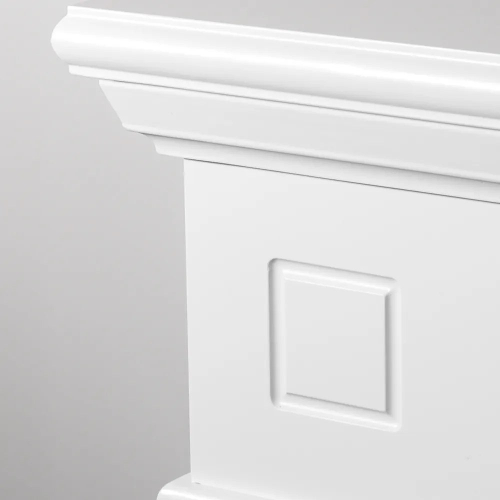 Camino a Bioetanolo da Pavimento 110x37x102 cm Cambridge Bianco...