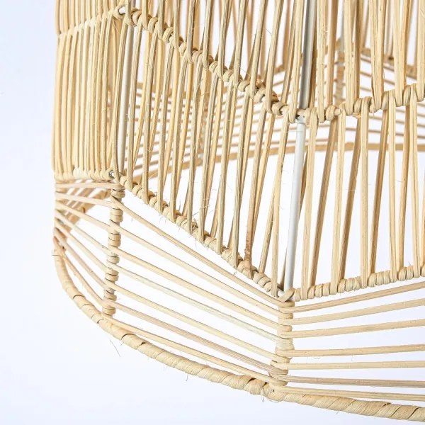 Immax 08262L - Lampadario a sospensione con filo PELO 1xE27/40W/230V diametro 40 cm rattan