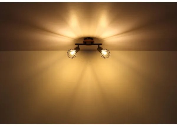 Globo 54802S-2H - Faretto XARA 2xE14/40W/230V