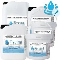 Kit Ph Control Per Mantenimento Acqua Piscina - Da 55 A 100 Mc