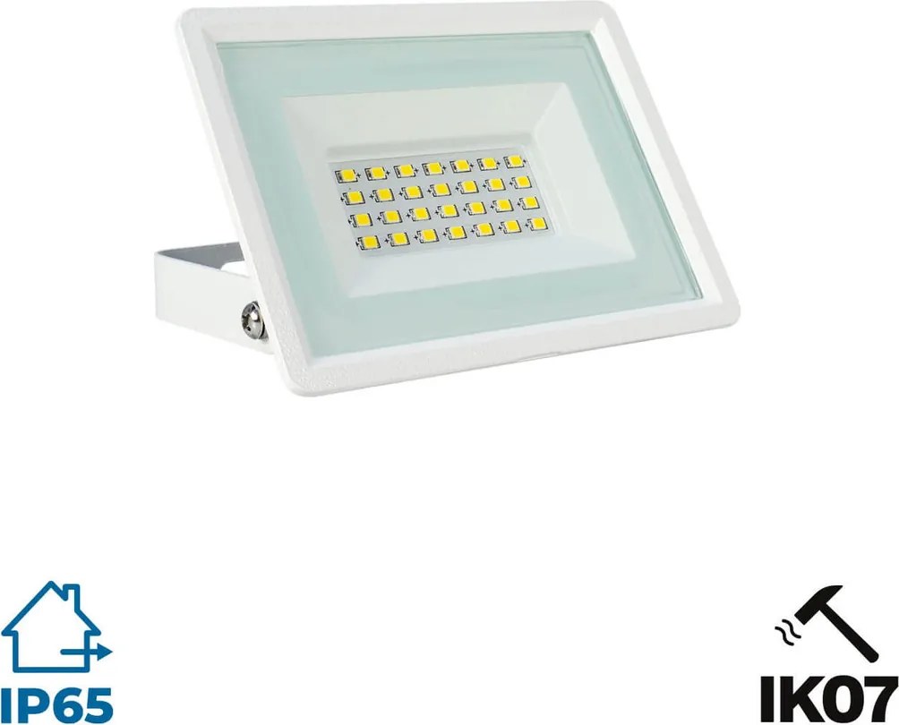 Faro LED 30W IK07 IP65 Bianco Colore Bianco Caldo 3.000K