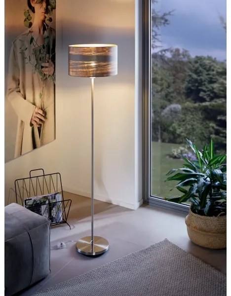 Eglo 95171 - Lampada con piedistallo MASERLO 1xE27/60W/230V