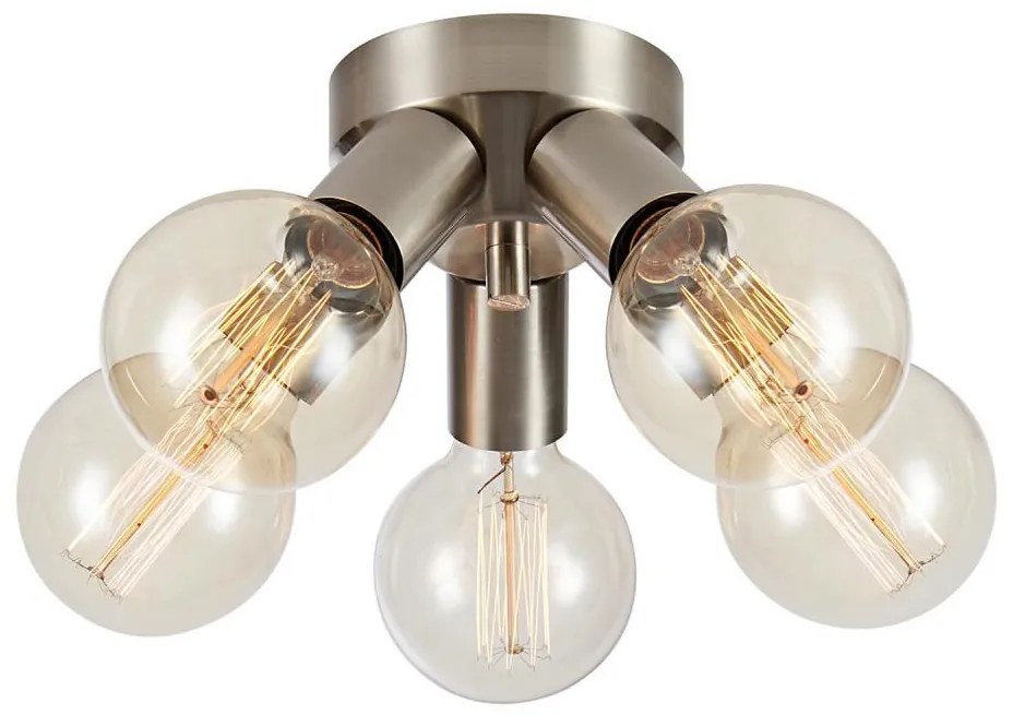 Markslöjd 108554 - Plafoniera MAZZO 5xE27/40W/230V cromo opaco