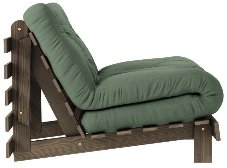 Sedia verde Roots - Karup Design