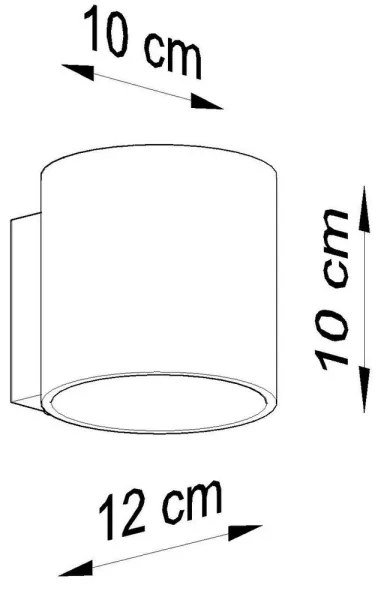 Sollux SL.0490 - Applique ORBIS 1xG9/40W/230V legno